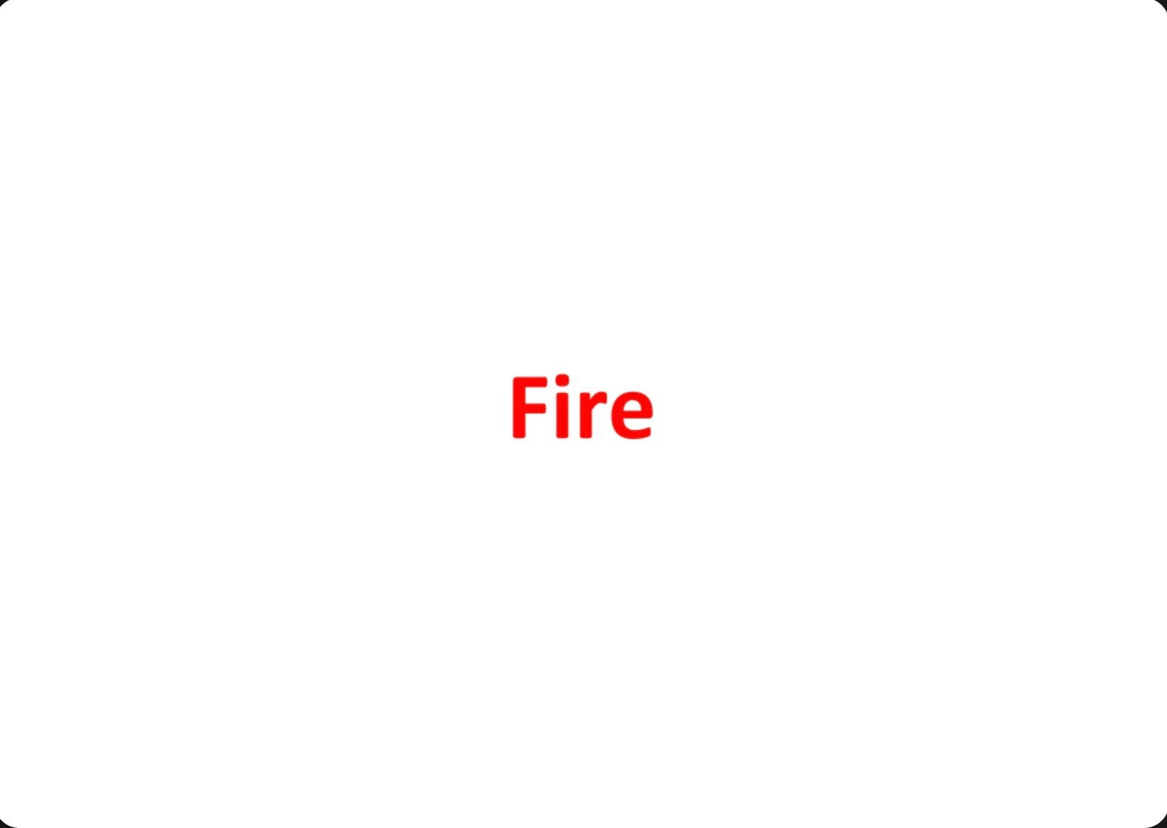 Fire safety systems 